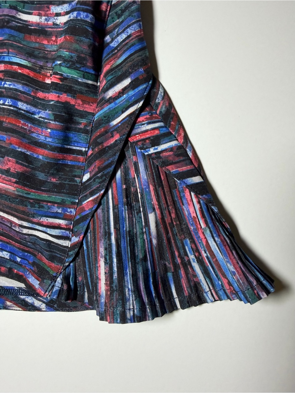 Lululemon 6 Tennis Pickle Ball Athletic Skirt Play off the Pleats Black Multi - Picture 7 of 16